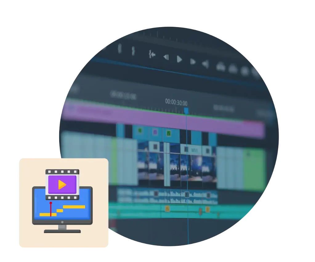 Video editing, per minuut